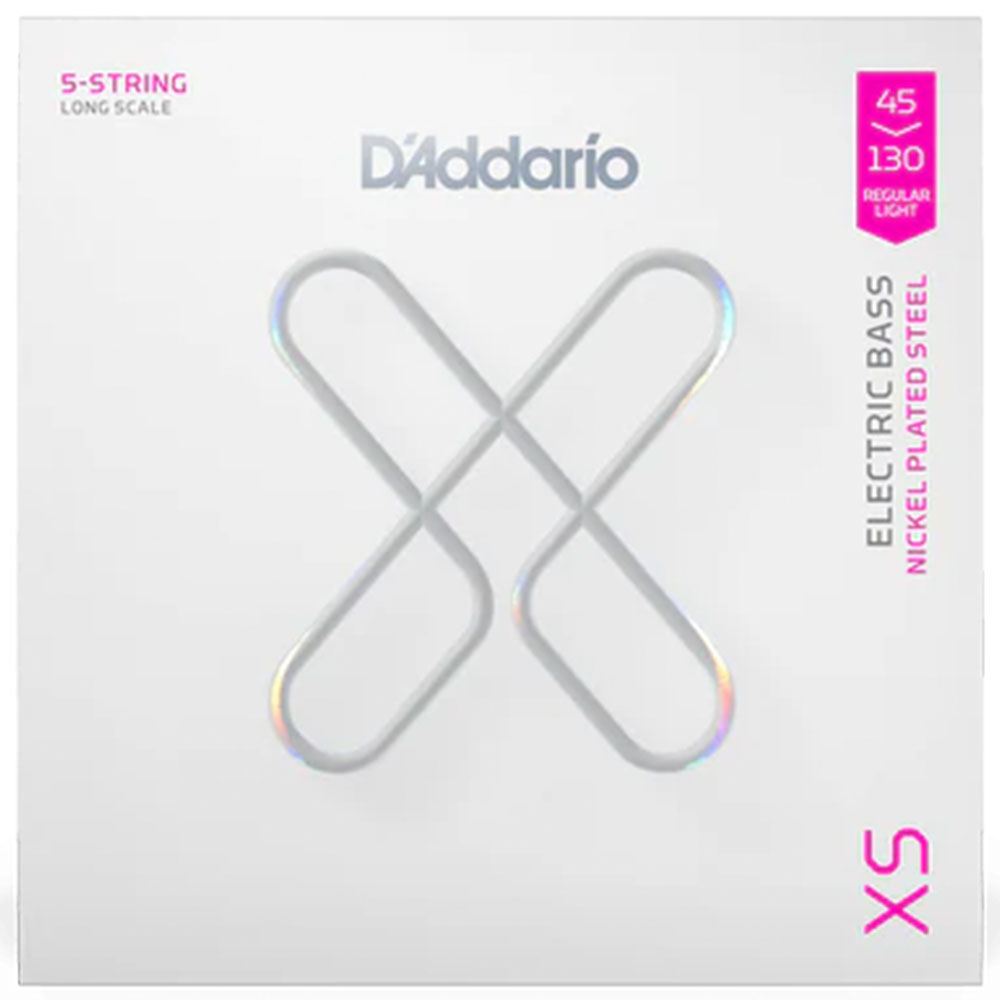 סט מיתרים לגיטרה בס דדריו 45-130 – Daddario XSB45130 5String Bass Guitar Strings